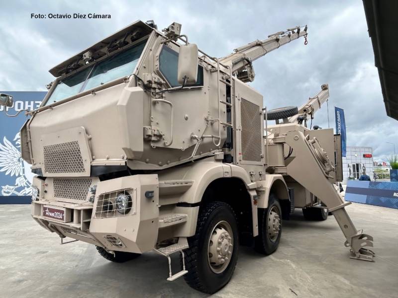 El aspecto visual del nuevo 8x8 Condor de Rusia es impresionante y sus capacidades operativas tambi�n lo son. (Octavio D�ez C�mara) 