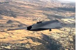 El Anka-III durante su �ltimo vuelo de pruebas. (Foto TAI)