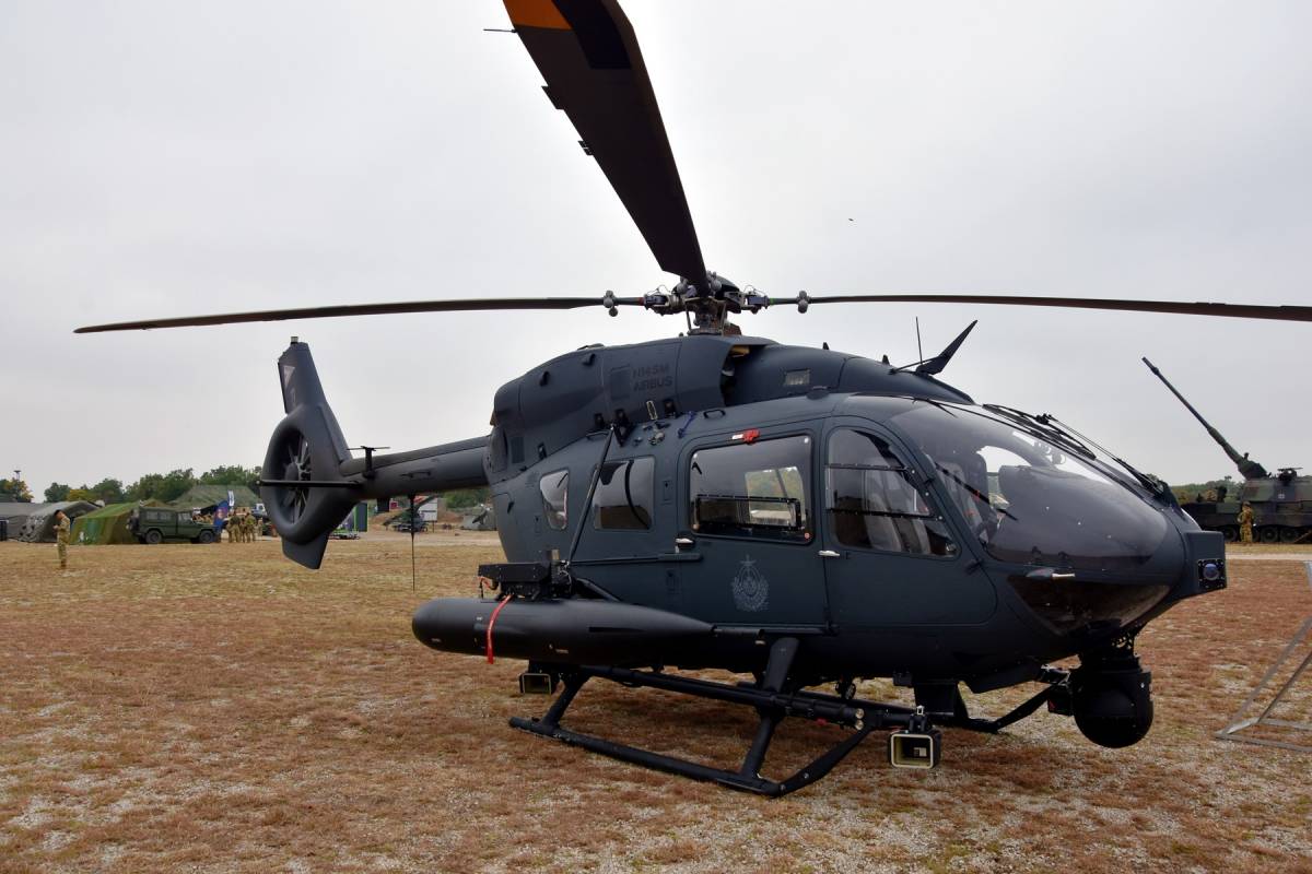 Uno de los H145M de la Fuerza Aérea de Hungría. (Foto Airbus Helicopters) Uno de los H145M de la Fuerza Aérea de Hungría. (Foto Airbus Helicopters)