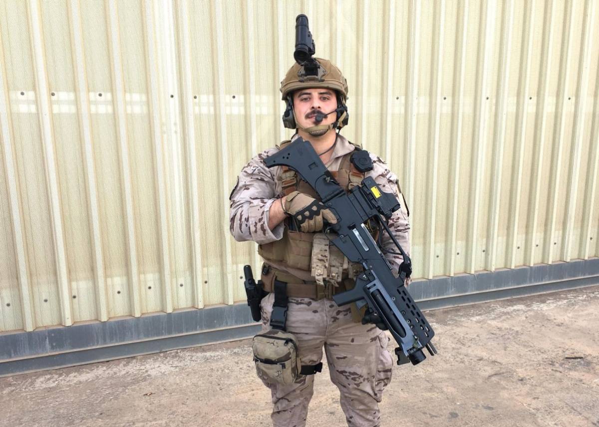 El EADA dispone de novedosos visores de puntería que incluyen emisores láser de haz visible e infrarrojo. (EADA) El EADA dispone de novedosos visores de puntería que incluyen emisores láser de haz visible e infrarrojo. (EADA)