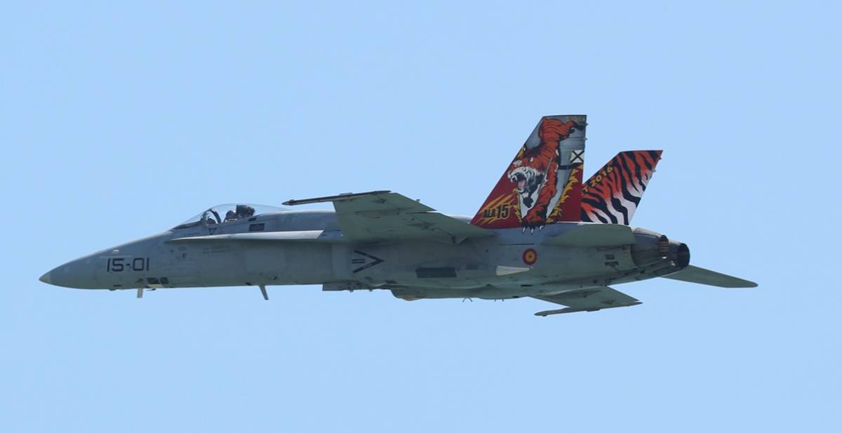 Aún hay F/A-18 para rato (Ejército del Aire y del Espacio) Aún hay F/A-18 para rato (Ejército del Aire y del Espacio)