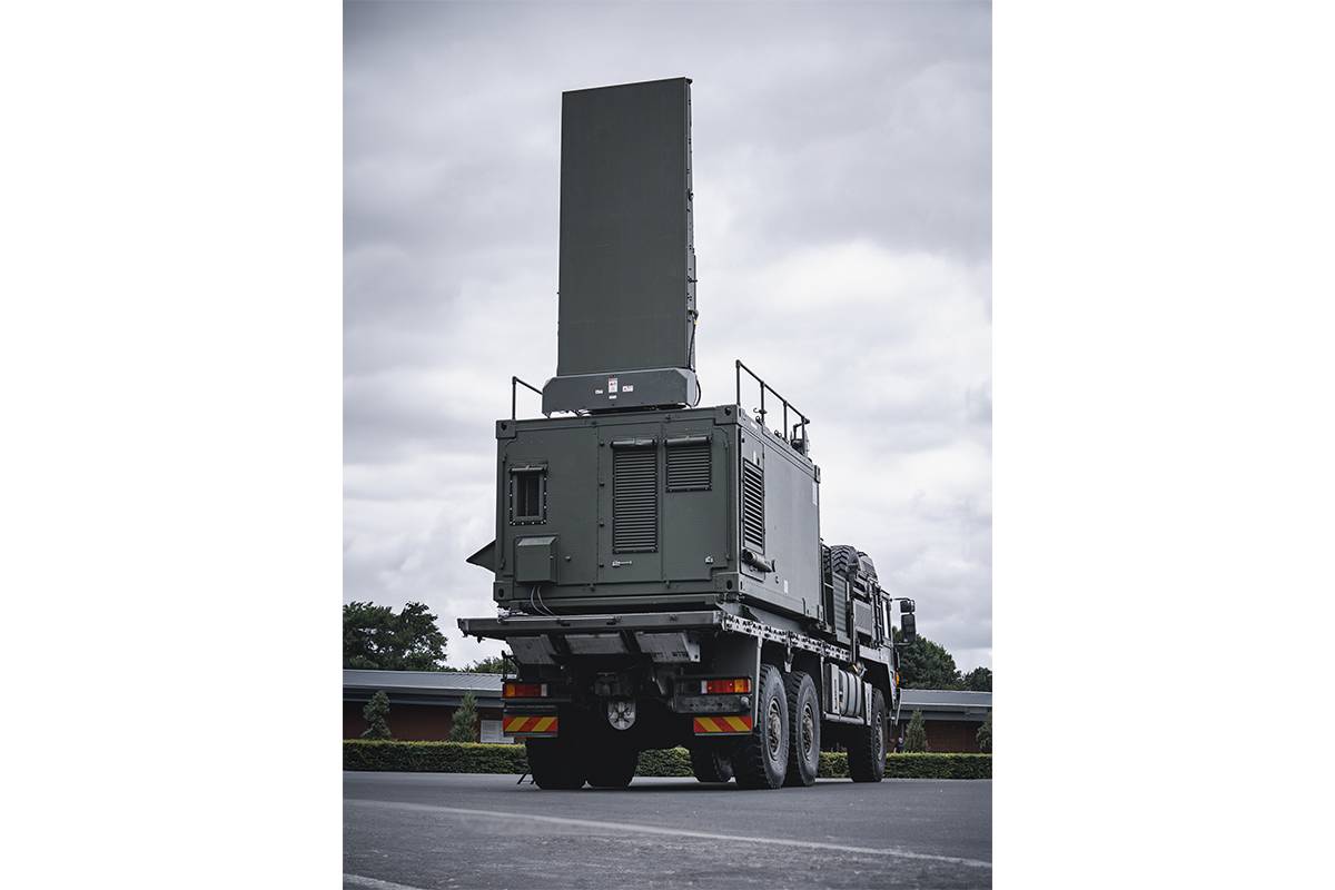 El nuevo radar Arthur para el Ejército británico (Saab) El nuevo radar Arthur para el Ejército británico (Saab)