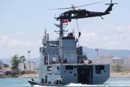 Armada de T�nez en el ejercicio naval multilateral �Phoenix Express 21�  (Foto: Ministerio de Defensa de T�nez)