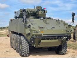 El Dragn dispondr de un amplio catlogo de municiones para su can de 30 mm. (Ministerio de Defensa)