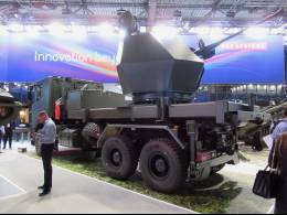 El sistema Tridon Mk2 presentado en Eurosatory (autor)