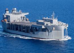 El nav�o auxiliar del MSC, USS Hershel 