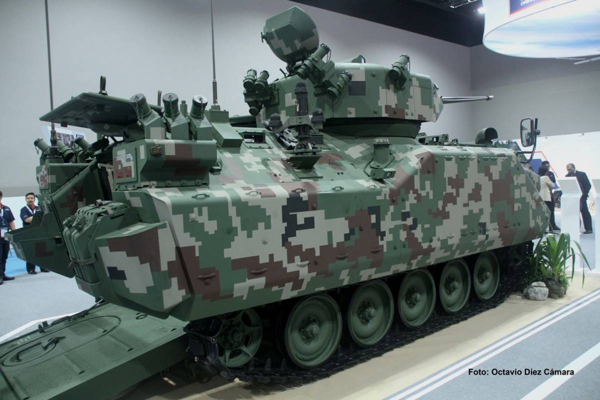 El Ejército malayo tiene en marcha un proceso de actualización profunda de sus blindados oruga de combate ACV-300 para darles mayor protección y más potencia de fuego. (Octavio Díez Cámara) El Ejército malayo tiene en marcha un proceso de actualización profunda de sus blindados oruga de combate ACV-300 para darles mayor protección y más potencia de fuego. (Octavio Díez Cámara)
