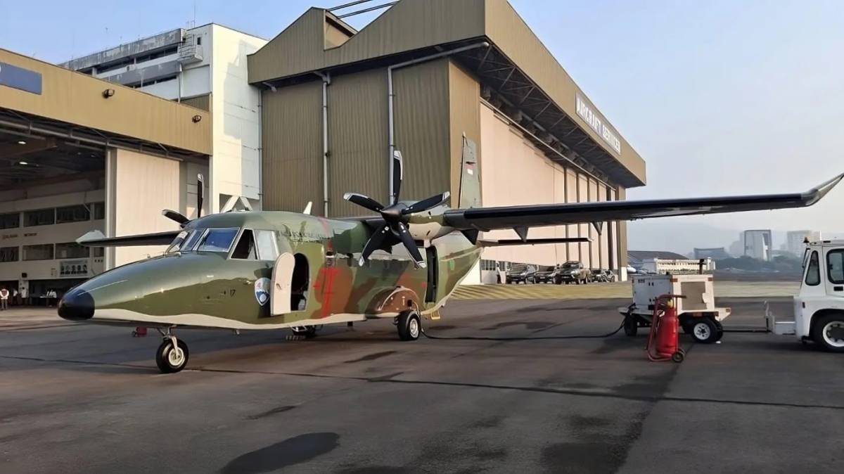 El nuevo NC212i entregado a finales del pasado mes por PTDI. (foto PTDI) El nuevo NC212i entregado a finales del pasado mes por PTDI. (foto PTDI)