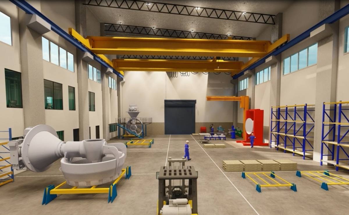 Para facilitar mantenimiento OEM, se dispondrá de puentes grúa dobles, una grúa pivotante y escaneado 3D para la evaluación de piezas complejas. Para facilitar mantenimiento OEM, se dispondrá de puentes grúa dobles, una grúa pivotante y escaneado 3D para la evaluación de piezas complejas.