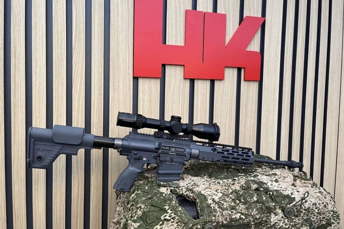 Los G210 de Heckler & Koch son rifles semiautomáticos de precisión capaces de neutralizar un blanco humano a 600 metros. (Heckler & Koch) Los G210 de Heckler & Koch son rifles semiautomáticos de precisión capaces de neutralizar un blanco humano a 600 metros. (Heckler & Koch)