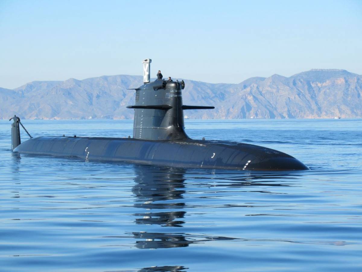 El S-81 con base en Cartagena (autor)