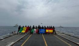 Equipos participantes en el ejercicio.