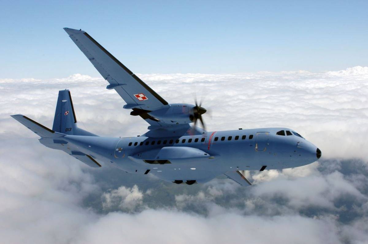 Uno de los C295 polacos (Airbus) Uno de los C295 polacos (Airbus)