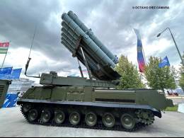 Puesto de lanzamiento BUK M3 con doce misiles prestos para neutralizar objetivos a�reos que pueden incluir aviones furtivos de 5� generaci�n. (Octavio D�ez C�mara)