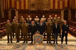 Ceremonia de recepcin del Regimiento de Infantera Barcelona n 63. (Ejrcito de Tierra)