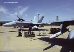 La llegada de los EF-18 Hornet aport capacidades como el uso del misil antirradar HARM que deben retomarse en nuevas plataformas. (Octavio Dez Cmara)