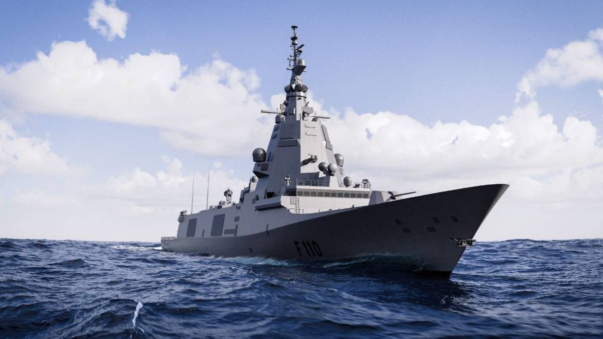 Las F-110 contarán con el moderno radar SPY-7(V)2 (Navantia) Las F-110 contarán con el moderno radar SPY-7(V)2 (Navantia)