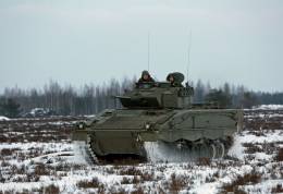 El vehculo de combate Pizarro constituye, junto al carro de combate Leonardo, la punta de lanza de los vehculos acorazados del Ejrcito de Tierra (Ejrcito de Tierra)