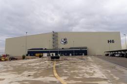 El nuevo hangar de la base area de Zaragoza. (Ejrcito del Aire)