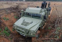 La capacidad todoterreno del Urovesa VAMTAC ST5, que es la plataforma del EIMOS es espectacular.