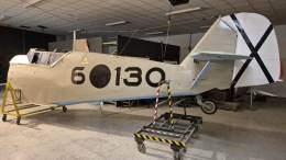 La reconstruccin del Messerschmitt Bf-109E3 va por muy buen camino. (CASH)