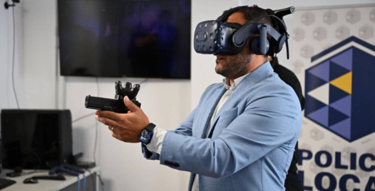 El simulador táctico Octopus durante la jornada (Last Monkey) El simulador táctico Octopus durante la jornada (Last Monkey)