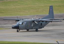 Un avin C212 Aviocar de la Fuerza Area Uruguaya.
