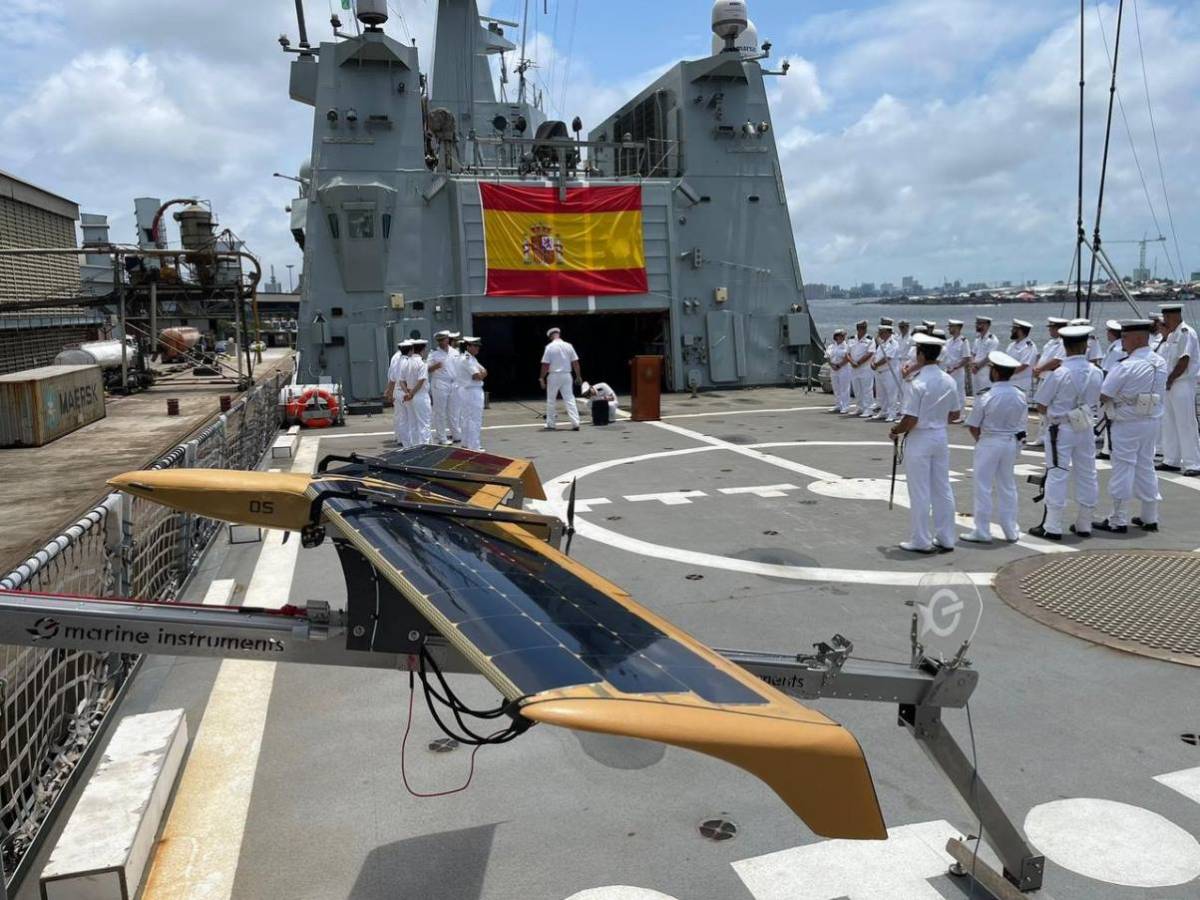 El M5D-Airfox de Marine Instruments en el BAM Relámpago. (Marine Instruments) El M5D-Airfox de Marine Instruments en el BAM Relámpago. (Marine Instruments)