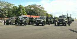 Sistema de artiller�a antia�rea ZU-23-2 del Ej�rcito de Nicaragua   (foto: Canal 4)