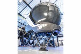 Simulador de vuelo del C-390. (Rheinmetall)