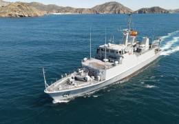 El dragaminas clase Segura de la Armada. (Armada)