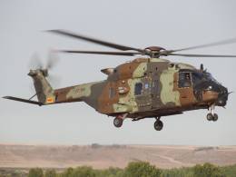 Un helicptero NH-90 del BHELMA III de las FAMET. (foto defensa.com)
