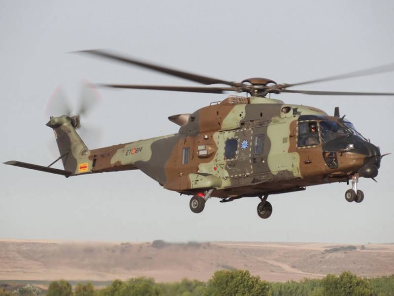 Un helicóptero NH-90 del BHELMA III de las FAMET. (foto defensa.com) Un helicóptero NH-90 del BHELMA III de las FAMET. (foto defensa.com)