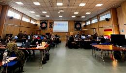 Ejercicio V2CN25 que dirige el MCCE en la base de Retamares. (EMAD)