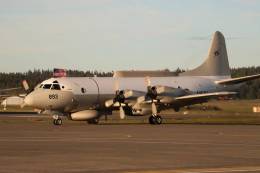 El ltimo de los Lockheed EP-3E Aries II, el BuNo 159893, durante la ceremonia de su baja el pasado 12 de febrero. (foto US Navy)