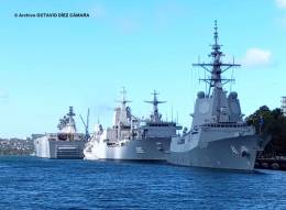 La Marina de Australia opera con varios buques de diseo espaol, un esfuerzo de venta que parece que no tiene continuidad. (Archivo Octavio Dez Cmara)