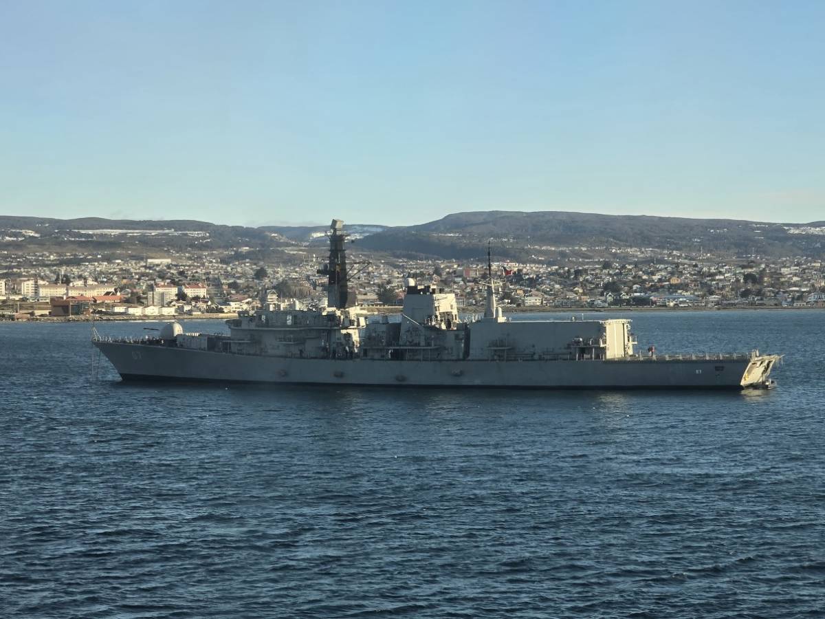 Las 3 fragatas Tipo 23 son las ms modernas de la Escuadra.