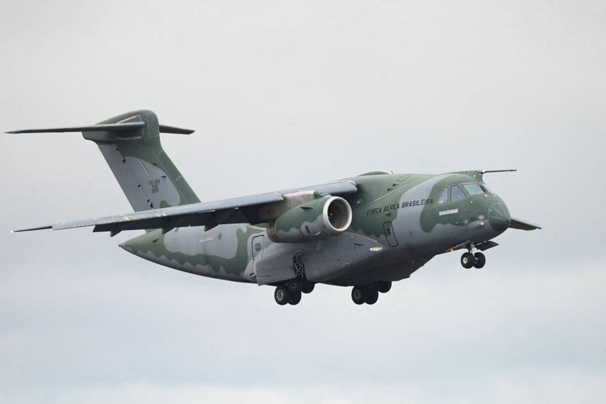 El Embraer KC-390 Millennium. El Embraer KC-390 Millennium.