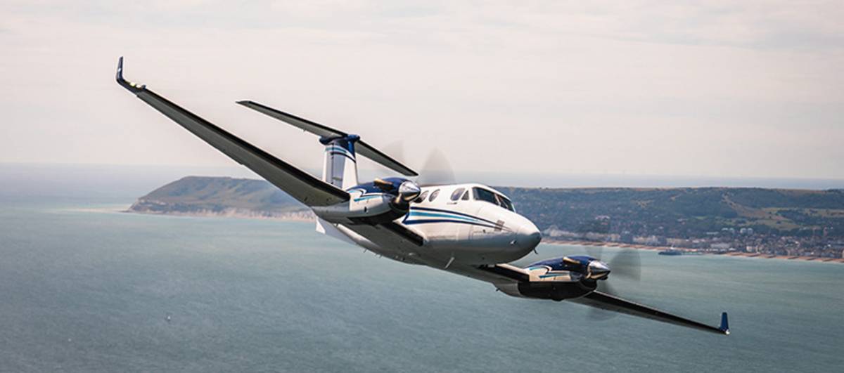 Un Beechcraft King Air 260 como el que busca adquirir la Polica de Pernambuco. (Beechcraft)