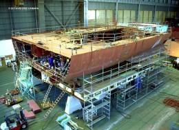 La capacidad industrial de Navantia lleva forjndose muchas dcadas y es un activo bsico para que la Armada pueda ser en el futuro lo que Espaa necesita. (Octavio Dez Cmara)