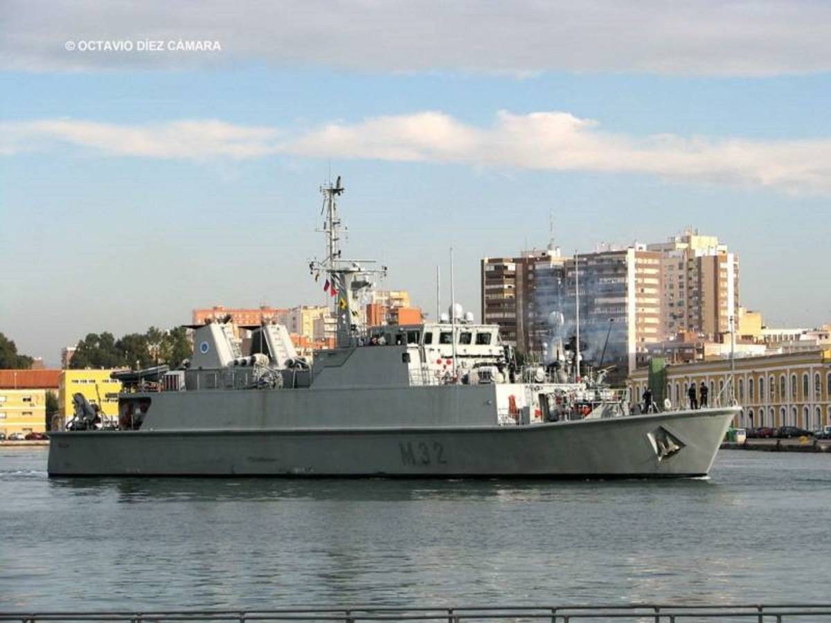 La mejora de las capacidades de los seis cazaminas de la Armada sirve de proceso de transicin y de evaluacin de cara a definir como sern sus sustitutos.  (Octavio Dez Cmara)