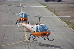 Los helicpteros Enstrom F-280FX Shark adquiridos por la Fuerza Area del Per.