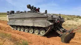 Un vehculo Castor del Ejrcito de Tierra en pruebas. Foto: Ejrcito de Tierra