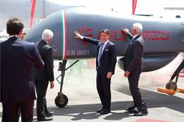 Un UAS de la italiana Leonardo.