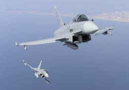 Foto: Aviones de combate Eurofighter del Ej�rcito del Aire y del Espacio