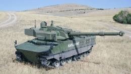 El KAPLAN MT con la torre 3105 (FNSS)