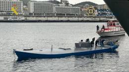 Este es el narcosubmarino recientemente interceptado por fuerzas militares portuguesas tras recibir informacin precisa de la Guardia Civil.