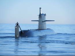 El S-81 �Isaac Peral�, el primero de los submarinos S-80 para la Armada espa�ola (autor)