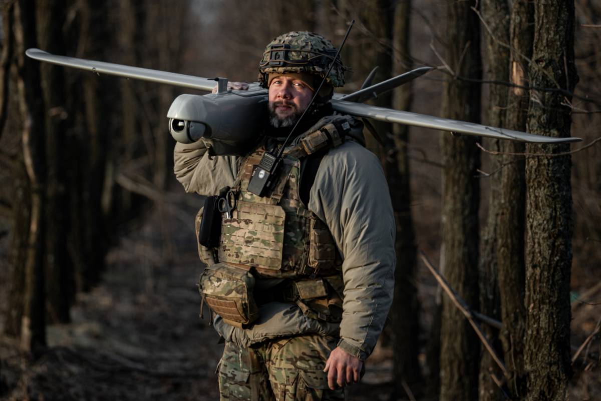 El UAV Stork LR de UAC en combate en Ucrania.