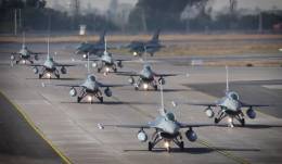 F-16 de la Fuerza Area de Chile (Fotos FACH)